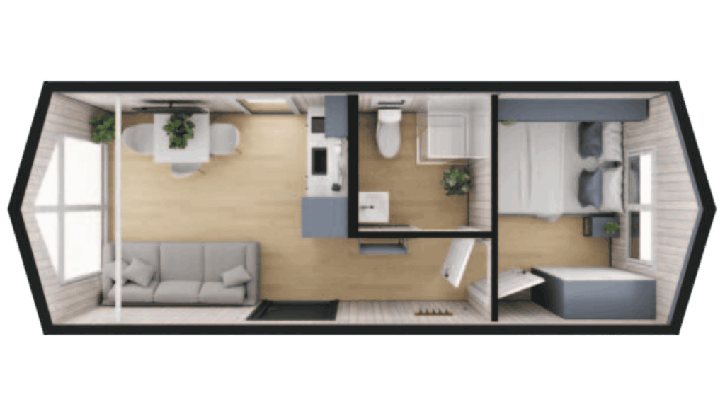 Grundriss Nestglück 35