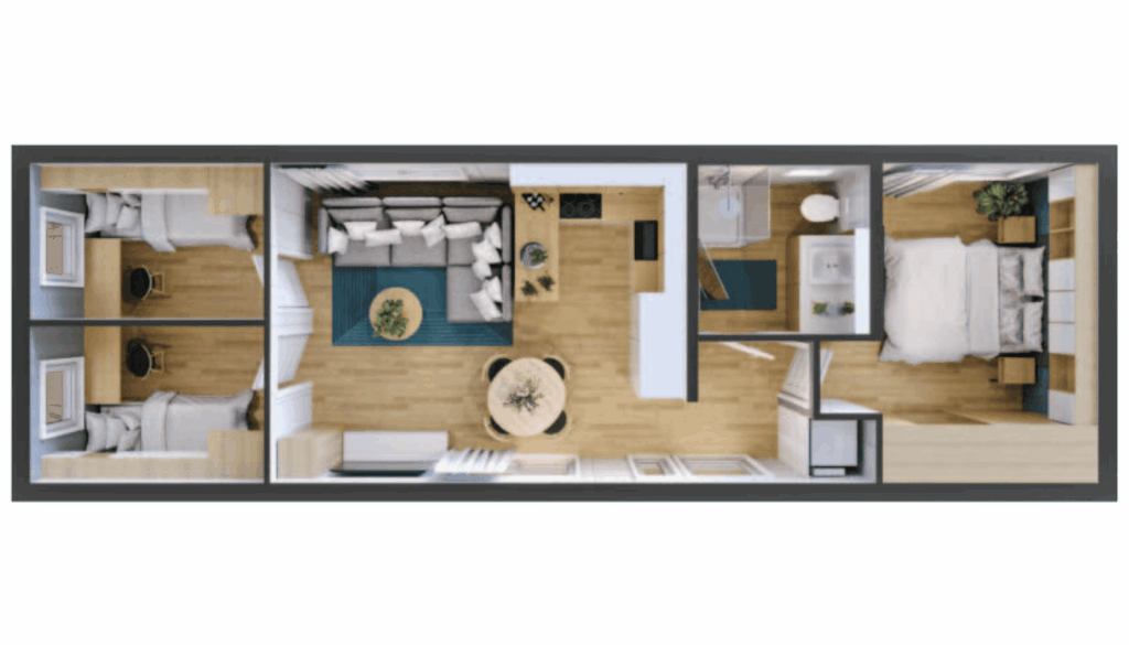 Grundriss Sonnenzeit 57
